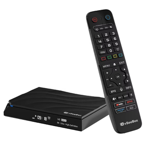 VseeBox V6 Max TV Box US 2026, 4GB RAM, 64GB, Android 14.0, Smart TV Box 6K, Reproductor Multimedia S905Y4 Quad Core, BT5.0, Control Remoto, WiFi 5G - Product Image 1