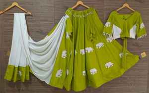 <b>Women</b> Wear Navratri Special Collection <b>Lehenga</b> Special Digital Printed Attractive Party Wear and Sider Wear <b>Lehenga</b> <b>Choli</b> - Product Image 4