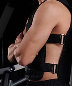 Chaleco de Peso Ajustable de 44 LB para Entrenamiento Táctico, Chaqueta de Entrenamiento Físico con 96 Placas de Acero para Hombres y Mujeres - Product Image 2