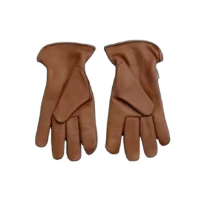 Premium Quality Goat Grain Leather Safety <b>Gloves</b> CE Certified Waterproof Heat Resistant Welding Use Industrial Abrasion - Product Image 2