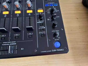 ไพโอเนียร์ DJM-750MK2 มิกเซอร์ 4 ช่องพร้อมการ์ดเสียงในตัวและซอฟต์แวร์เครื่องเล่นแผ่นเสียง <span class=keywords><strong>Rekordbox</strong></span> - Product Image 3