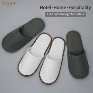 Pantuflas Desechables de Hotel <span class=keywords><strong>para</strong></span> Mujer, Antideslizantes, Cómodas, de Terciopelo, de Calidad, <span class=keywords><strong>para</strong></span> Adultos - Product Image 4