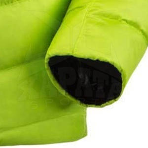 Veste matelassée respirante grande taille pour hommes avec nylon/polyester pour des vêtements de rue décontractés d'hiver - Product Image 4