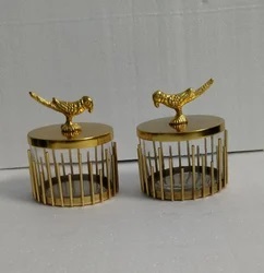 Contenedor de dulces de diseño en relieve hecho a mano para el hogar, Hotel, restaurantes, mesa de mantenimiento fresco, caja de almacenamiento de dulces decorativa - Product Image 3