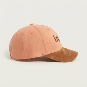 Gorra de Béisbol Bordada en Dos Tonos, Ajustable, Estilo Dad Hat, Rosa y Marrón, con Parche de Letras, Casual, Deportiva, de Viaje, con Logotipo Personalizado, Venta al Por Mayor, OEM - Product Image 4