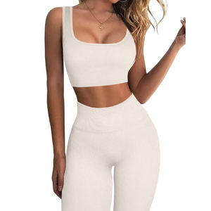 Conjuntos de yoga ropa deportiva para mujer conjuntos de entrenamiento para mujer ropa de gimnasio conjuntos de mujer - Product Image 6