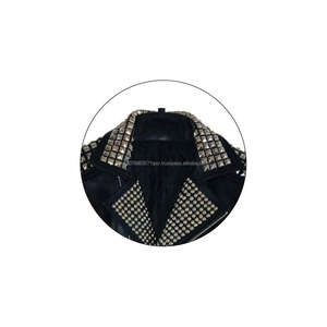 Chaqueta de Cuero Punk para Hombre, Diseño de Moda, Temporada de Invierno, Precio Económico al por Mayor, Gran Venta, Tallas Grandes - Product Image 5