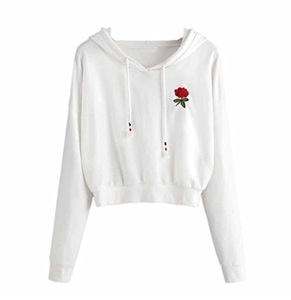 Top Deal Sweat à capuche épais en éponge française conçu sur mesure pour femmes Broderie moderne à la mode Nouveau à la mode pour l'hiver - Product Image 4