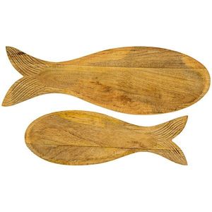 Wholesale Fish <b>Shaped</b> Wooden Chopping <b>Block</b> for Kitchen & Restaurant Use - Product Image 1
