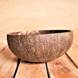 Natural coconut bowl with spoon and <b>fork</b> tropical dinnerware set gifts dinning tableware sets wholesale - Product Image 4
