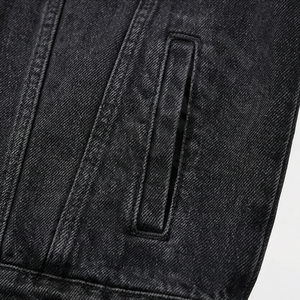 Veste en jean en coton pour homme de haute qualité, col montant, réversible, élégante, décontractée, vêtements d'extérieur d'hiver, vente - Product Image 5