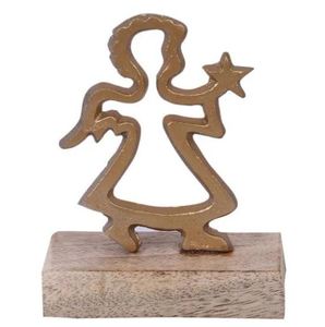 อุปกรณ์ตกแต่งโต๊ะลายคริสต์มาสทำจากไม้นางฟ้าทำจากอลูมิเนียมอุปกรณ์ตกแต่งโต๊ะดีไซน์สร้างสรรค์ - Product Image 5