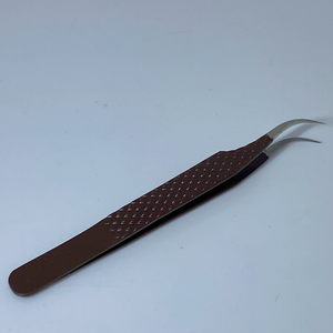 Pinzas para pestañas, logotipo personalizado, Etiqueta Privada, punta de fibra de acero inoxidable, venta al por mayor, pinzas de extensión de punta de fibra - Product Image 4