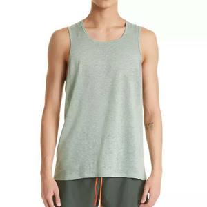 Factory Price Gym Wear Man Tank <b>Top</b> Sport Singlets Men Stylish High Vest Custom Logo Men's Gym Plain <b>Sleeveless</b> Tank <b>Tops</b> 2025 - Product Image 1