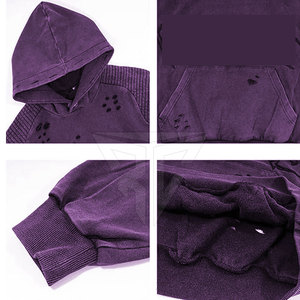 เสื้อฮู้ดพิมพ์ลายสีทึบทำจาก2025สำหรับฤดูหนาวออกแบบได้ตามต้องการ - Product Image 3