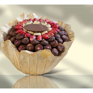 Wholesale Creative Metal Chocolate <b>Bowl</b> Antique Design Decorative Sweet And <b>Dessert</b> Serving <b>Bowl</b> <b>for</b> Weddings & Special Occasion - Product Image 1