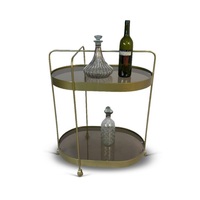 Günstiger Preis Trolley Exclusive Collection Hotel Servier wagen Erschwing licher Großhandels preis