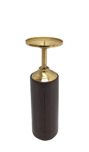 Bougeoir en métal décoratif pour la maison support en bois noir support de pilier de bougie antique pour la décoration de mariage - Product Image 2