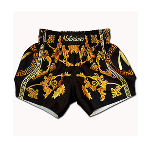 2025 pantalones cortos de Boxeo por sublimación con alta calidad de pantalones cortos de Muay Thai Kickboxing Boxing Fight Custom Logo MMA Short - Product Image 1