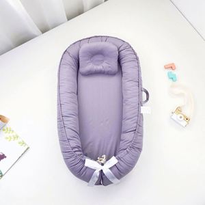 Barandilla de Cama para Bebés, Cuna Antipresión para Niñas y Niños con Almohada Biónica Desmontable - Product Image 4