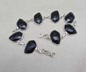 Zircon December Birthstone 925 <b>Sterling</b> <b>Silver</b> Luxury Simple Classic Design Handmade <b>Bracelet</b> Jewelry Gift for <b>Women</b> Anniversary - Product Image 4