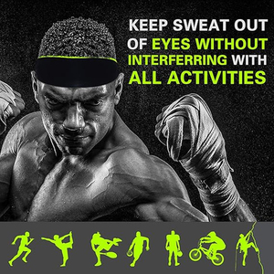 Derniers bandeaux à séchage rapide pour femmes, antidérapants, doux, élastiques, bandeaux de yoga, de course à pied, de sport, de musculation, de gym - Product Image 6