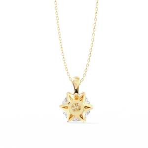 Pendentif en or 18 carats avec diamant cultivé en laboratoire pour femmes - Product Image 6