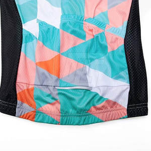 ชุดปั่นจักรยานผู้หญิง ผ้าระบายอากาศ ทรงพอดีตัว สวมใส่สบาย สำหรับผู้หญิง ชุดกีฬา กำลังเป็นที่นิยม - Product Image 5