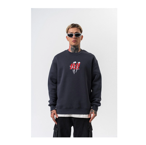 เสื้อฮู้ดดี้สตรีทแวร์ผู้ชายไซส์ใหญ่พิเศษ แบบสั่งทำ ปักลาย พิมพ์ลาย ผ้าเฟรนช์เทอร์รี่ มีกระเป๋า ผ้าฝ้าย 100% สำหรับฤดูใบไม้ร่วง ผลิตตามแบบ ODM - Product Image 2
