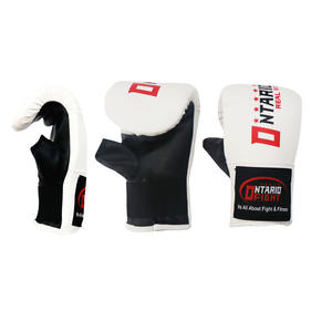 Guantes de boxeo y artes marciales de cuero sintético para entrenamiento de potencia profesional personalizables - Product Image 4