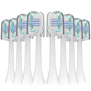Cepillos de Dientes Eléctricos Flexibles con 8 Cabezales de Nylon Dupont de Cerdas Medianas para una Protección Bucal Suave - Para Uso en Hoteles y Hogares, Compatible con Oral-B - Product Image 1