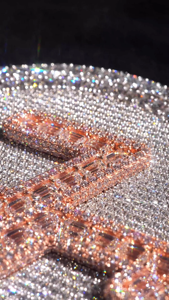 จี้ฮิปฮอปทรงกลมแบบกำหนดเอง925ชุบทองเพชรโมอิสซาไนต์สำหรับแร็ปเปอร์ในราคาที่ดีที่สุด - Product Image 5