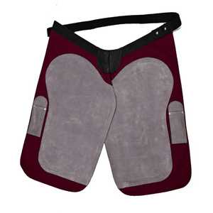 ผ้ากันเปื้อนหนังเต็มรูปแบบปรับได้สำหรับผู้ชายผู้หญิงอุปกรณ์ผ่าตัดสัตวแพทย์สำหรับดูแลกีบม้าสินค้าล่าสุด - Product Image 2