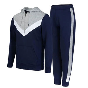 Nouvel ensemble de survêtement à capuche en coton léger et personnalisé 2025 – Coupe ajustée, couleur unie, séchage rapide, respirant, idéal pour l'hiver – Hoodie vierge - Product Image 1