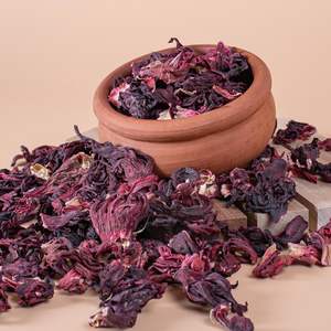 Flores de Hibisco Secas TOS Select 250g, Té Herbal Natural de Grado Premium, Pétalos Enteros Rojo Intenso, Turquía, 48 Meses de Duración - Product Image 3