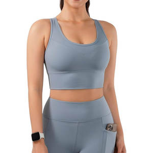 Conjunto de pantalones cortos de yoga personalizados para mujer, tejido elástico transpirable, ideal para entrenamiento de gimnasia y entrenamiento físico - Product Image 1