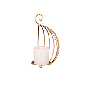 Portavelas de buena calidad Soporte de metal con buen descuento Portavelas decorativo para Iglesia Disponible en stock - Product Image 1