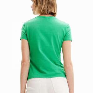 Camiseta de Alta Calidad, Lisa, con Logotipo, de Poliéster Transpirable, para Mujer, con Estampado MINT, Bordado Personalizado, Informal - Product Image 3