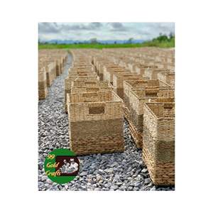 Fabricant de sacs en jonc de mer du Vietnam fournissant un fourre-tout naturel tissé à la main pour les femmes Shopping Collection de pique-nique et de villégiature - Product Image 6