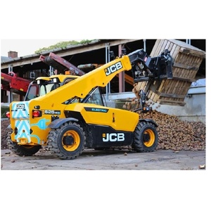Chariot télescopique électrique JCB silencieux à vendre, équipé d'un moteur de 24 kW, d'une direction à quatre roues et d'une capacité de levage maximale de 2400 kg - Product Image 1