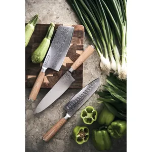 Couteau de cuisine personnalisé VINGA Hattasan Damas, produit élégant et durable pour la préparation des aliments - Product Image 3