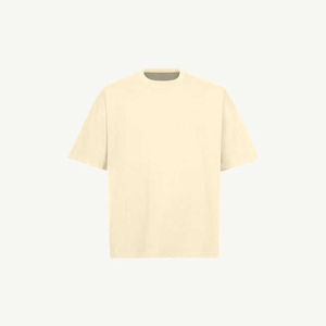 Personalizado Hip Hop peso pesado DTG bordado 100% algodón cuello redondo suave Boxy Fit recortado hombres camisetas - Product Image 4