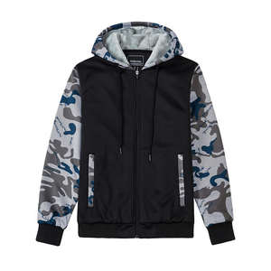 Sweat à capuche uni vierge à la mode en tissu de coton et de polyester streetwear personnalisé de marque vente en gros de pull-over de luxe sweat à capuche décontracté surdimensionné pour hommes - Product Image 3