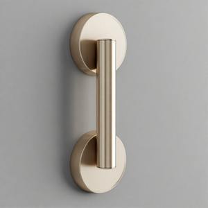 Tirador de puerta CrescentGrip Elite, tirador de puerta antiguo de latón macizo Vintage único con elegante grabado Floral para decoración clásica del hogar - Product Image 6