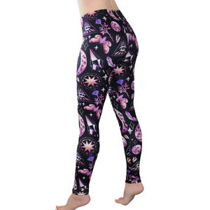 Pantalones de Yoga de cintura alta con bolsillos personalizados Control de barriga entrenamiento correr gimnasio Fitness Leggings para mujeres hechas de cuero Spandex - Product Image 2