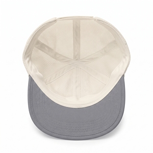 Casquette de sport unisexe en maille 6 panneaux respirante imperméable 100% polyester pour extérieur décontracté, vente en gros, logo personnalisé, haute qualité OEM ODM - Product Image 5