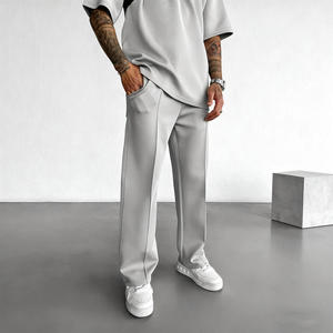 กางเกงกีฬาผ้าแคนวาสรักษ์โลกทรงตรงสำหรับผู้ชาย ผลิตตามสั่งจากโรงงาน ขายส่ง ทรงปกติ เอวกลาง จีบด้านหน้า เหมาะสำหรับเดินป่าและกิจกรรมกลางแจ้ง - Product Image 3