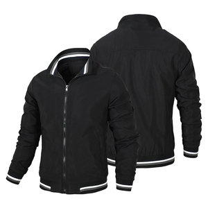 Chaqueta de bombardero de satén de estilo clásico de alta calidad para hombre, chaquetas de bombardero acolchadas de satén para hombre, chaqueta para hombre - Product Image 2