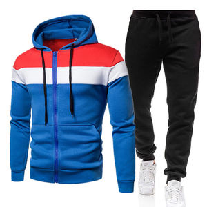 Conjunto Deportivo Personalizado para Hombre, Estilo Deportivo, con Capucha, Sudadera y Pantalones Deportivos, Conjunto de Moda para Hombre - Product Image 2