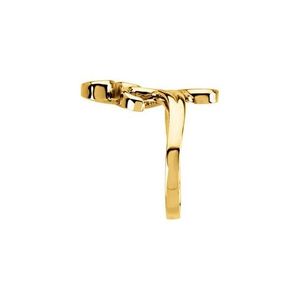 Romantic Freeform <b>Ring</b> with Natural Gemstones 18K Gold Plated Bohemia Style for Children and Adults Gift - Product Image 4